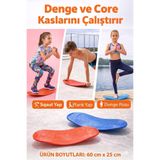 seraptakidunyasi Kaymaz Yüzey Denge Tahtası Çocuk ve Yetişkin İçin Aktivite Oyuncağı
