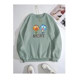 Serays moda Gumball Baskılı kız erkek çocuk kışlık Sweatshirt