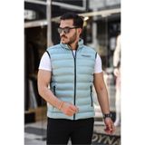 SERAZAT Erkek Su Yeşili Şişme Yelek Iç Astarlı Su Geçirmez