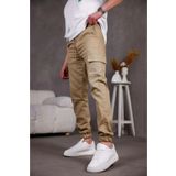 SERAZAT Kargo Pantolon Erkek Vizyon Jogger Pantolon Yandan Cepli Pantolon