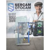 Sercam John Deere 5067E Sol Kapı Camı