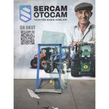 Sercam John Deere 5105M Sağ Kapı Camı
