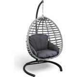 Sercan Garden Monalin Mobilya Sofya Classic Rattan El Örgüsü Bahçe & Balkon & Teras Salıncağı