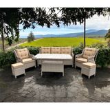 Sercan Garden Vera Bahçe Takımı - Balkon Takımı 3+1+1