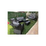 SERCANGARDEN (SALINCAK HEDİYELİ)Rattan Bahçe Takımı Oturma Grubu 3'lü - 7 Kişilik