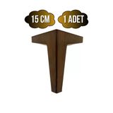 Serçe Düz 15Cm Plastik Ayak Mobilya Masa Ve Dolap Ayağı(15Cm)(Ahşap Rengi) Ahşap Rengi 15Cm 15Cm - 1 Adet