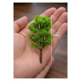 serce Özel Tasarım Dekoratif Büyük Boy Ağaç 9 cm Teraryum & Sukulent& Maket & Diorama& Minyatür Proje