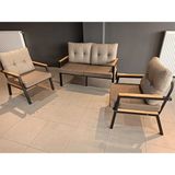 Serdem-(Ester)-2+1+1 Bahçe Balkon Mobilyası Koltuk Capicino-Kazayağı
