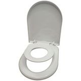 Serdohan Gl Cocuk Oturaklı Yavaş Kapanan Termoplast Klozet Kapağı (Üstten Sıkmalı) - Beyaz