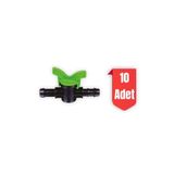 SerDrip Mini Vana 16x16mm Damlama Çıkış Vanası 10 Adet