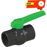Serdrip Pvc 1 Plastik Küresel Vana Dişixdişi Iç Dişli