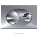 Serel Gömme Rezervuar Kumanda Paneli P400120 Parlak Krom Panel (Metal Kaplama)