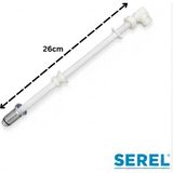 Serel Klozet Taharet Çubuğu - 26CM - Beyaz