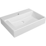 Serel - Minimal Dikdörtgen Lavabo 70 cm Beyaz - 2027TDS000