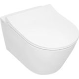 Serel Sapphıre 52,5 cm Kanalsız Asma Klozet - Beyaz - SP27ADS110H