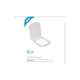 Serel Zenith Slim Yavaş Kapanan Klozet Kapağı Duroplast 223ZNS0002