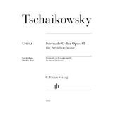 Serenade C-dur op. 48 für Streichorchester; Kontrabass Einzelstimme