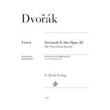Serenade E-dur op. 22 für Streichorchester; Kontrabass Einzelstimme