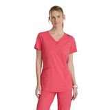 Serene SKT220 – Reach Knit SKP668 Kadın Cerrahi Takım (Skeechers Ürünlerinden Oluşturulmuş Set) (Canlı Pembe, XL)