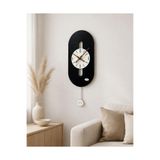 SERENGETI ART RİO AHŞAP SALON DUVAR SAATİ PİLLİ (LEDSİZ) QUARTZ ULTRA SESSİZ MEKANİZMA 26 CM X 70 CM