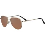 Serengeti Haywood Small SS544002 Polarize Unisex Güneş Gözlüğü - Altın