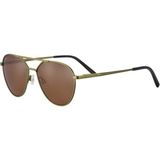 Serengeti Odell SS555002 Polarize Erkek Güneş Gözlüğü - Altın