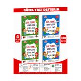 Serengeti Yeni Müfredat Güzel Yazı Defteri Büyük Boy A4 320 Sayfa 1.Sınıf