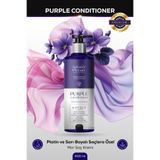 Serenity 400 ml Ocean Sarı Gümüş ve Platin Saçlar İçin Bakır Vegan Formül Mor Saç Kremi