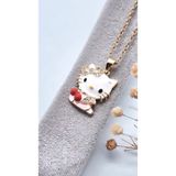 Serenity Hello Kitty Figürlü Çelik Kolye