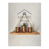 Serenti Home Halatlı Duvar Rafı