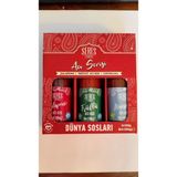 Seres Gourmet Seres Foods Acı Sos Serisi Jalapeno Trüflü ve Louisiana 3X100G - 300 gr