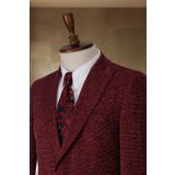 Sergio Ferraro Bordo Slim Fit İtalyan Stil Erkek Blazer Ceket