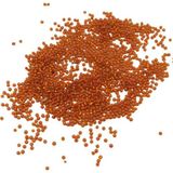 Serhat Aksesuar ve El İşçilik 08 Kum Kristal Turuncu Boncuk 3 mm (100 Gr 6000 Adet)