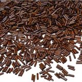 Serhat Aksesuar ve El İşçilik 10 mm Bambu Kahve Rengi Ahşap Boncuk 50 gr