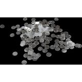 Serhat Aksesuar ve El İşçilik 10 mm Çift Delikli Metal Pirinç Pul Payet (30 Gr 85 Adet)