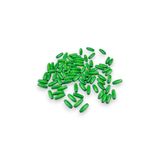 Serhat Aksesuar ve El İşçilik 12 Mm Arpa Şeritli Türbe Yeşili (22X6 MM) Ahşap Boncuk 35 gr (70 ADET)