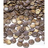 Serhat Aksesuar ve El İşçilik 15 mm Çift Delikli Kokonat Ahşap Boncuk 50 gr (90 Adet)