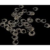 Serhat Aksesuar ve El İşçilik 16 Mm Desenli Yandan Delikli Metal Pul Payet (30 Gr 90 Adet)