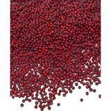 Serhat Aksesuar ve El İşçilik 3 mm Koyu Bordo Ahşap Boncuk 50 gr