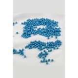 Serhat Aksesuar ve El İşçilik 4 mm Koyu Turkuaz Tonu Plastik İnci Boncuk Aksesuar Takı Malzemesi (25 Gr)