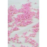 Serhat Aksesuar ve El İşçilik 4 mm Şeker Pembe Tonu Plastik İnci Boncuk Aksesuar Takı Malzemesi (25 Gr)