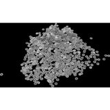 Serhat Aksesuar ve El İşçilik 4,5 mm Eskitme Gümüş Ortadan Delikli Metal Pul Payet (30 Gr 1100 Adet)