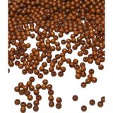 Serhat Aksesuar ve El İşçilik 5 mm Açık Kahve Ahşap Boncuk 50 gr