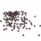 Serhat Aksesuar ve El İşçilik 6 mm Ahşap Yuvarlak Kahve Boncuk (35 Gr - 300 Adet)