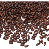 Serhat Aksesuar ve El İşçilik 6 Mm Arpa Kahverengi Ahşap Boncuk 35 gr 10x5 Mm (350 ADET)