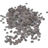 Serhat Aksesuar ve El İşçilik 6 Mm Bakır Ortadan Delikli Pul Payet (30 Gr 330 Adet)