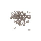 Serhat Aksesuar ve El İşçilik 6x12 mm Kahverengi Huni Akrilik Boncuk Takı Malzemesi (25 gr 75 Adet)