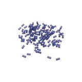 Serhat Aksesuar ve El İşçilik 6x12 mm Parlement Mavisi Huni Akrilik Boncuk Takı Malzemesi (25 gr 75 Adet)