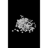 Serhat Aksesuar ve El İşçilik 8,5 mm Gümüş Ortadan Delikli Metal Pul Payet (30 Gr 230 Adet)