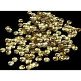 Serhat Aksesuar ve El İşçilik Gold 10 mm Bombeli Pirinç Metal Pul Payet (30 Gr 80 Adet)